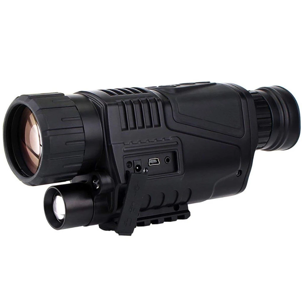 

5x40 Manual Focus 1 2 Inch Screen Digital Monocular 12MP Night View Telescope Infrared Camera Wildlife Surveillance