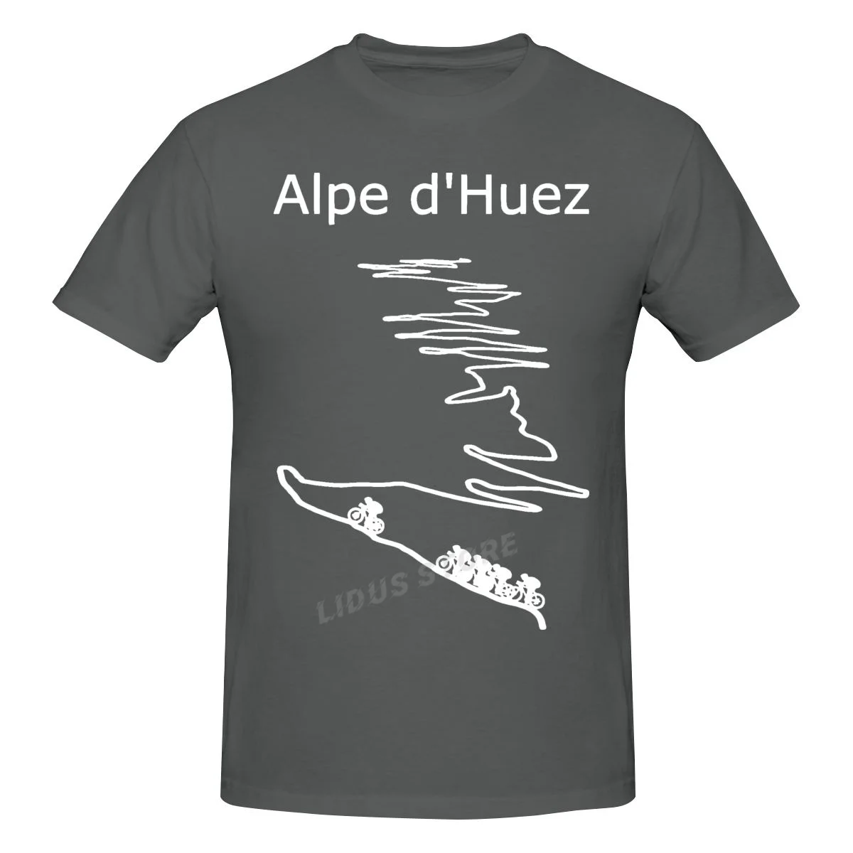 

Alpe D Huez In France Cycling T shirt Harajuku Clothing Short Sleeve Cotton Streetwear Graphic Tshirt Tees