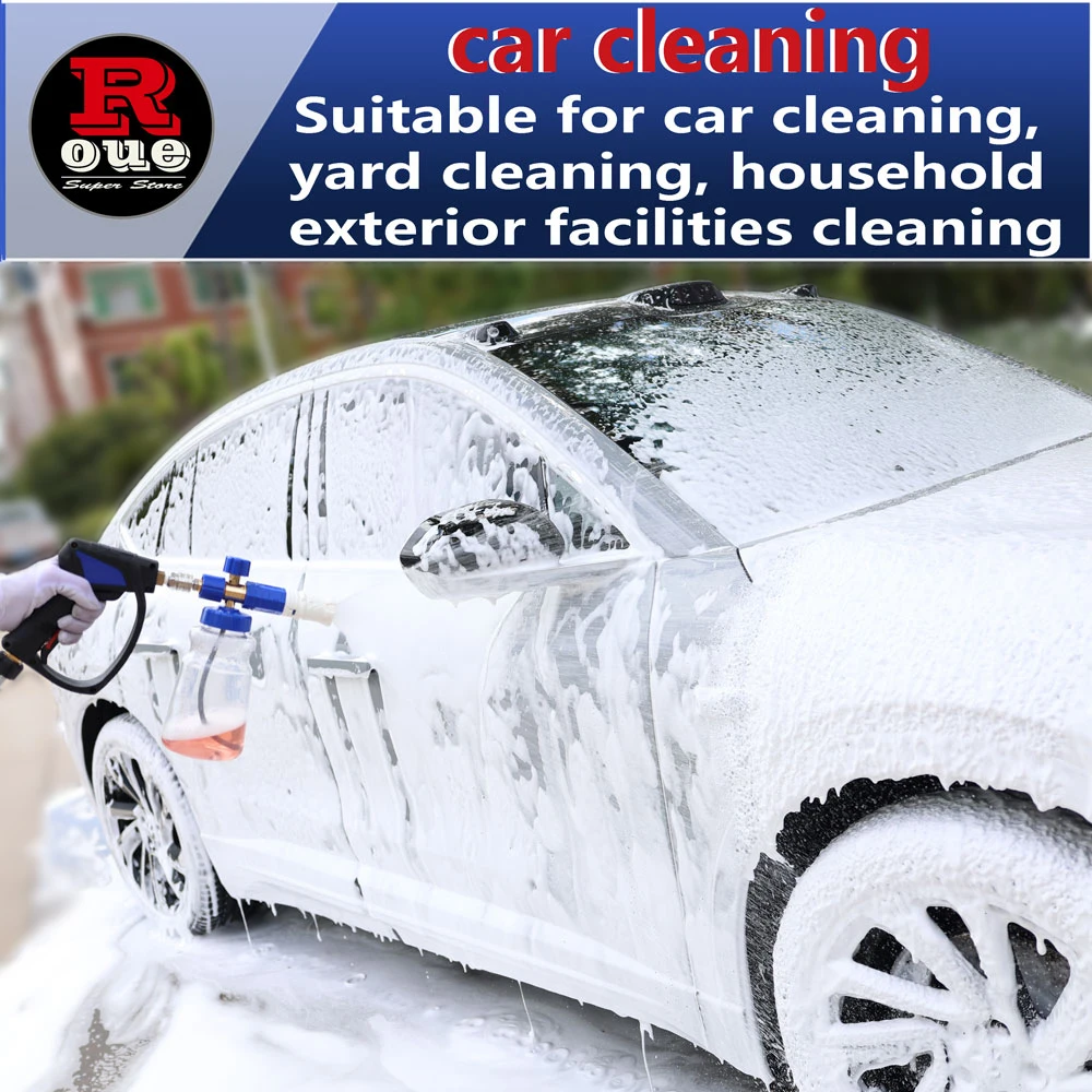 Набор пенопластовых пистолетов ROUE с пятицветным пластиковым крючком для мойки