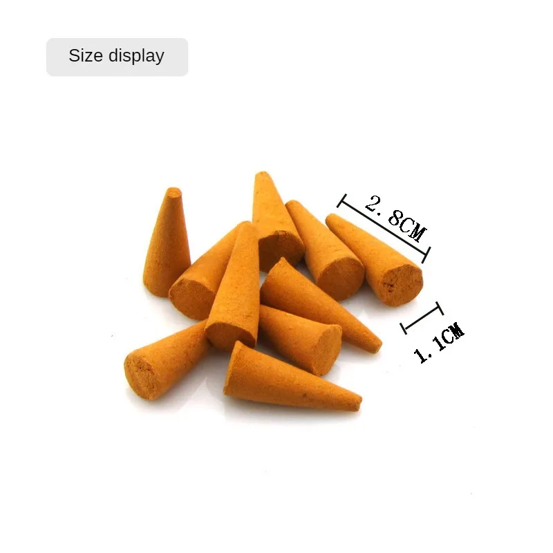 Натуральные конусы для благовоний 30 г/упаковка ароматизатор высочайшего