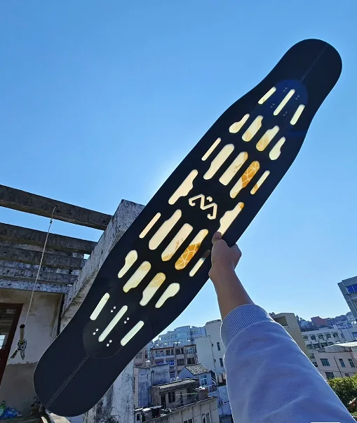 24 Новый стиль полый Лонгборд танцевальная доска профессиональная с кленовым