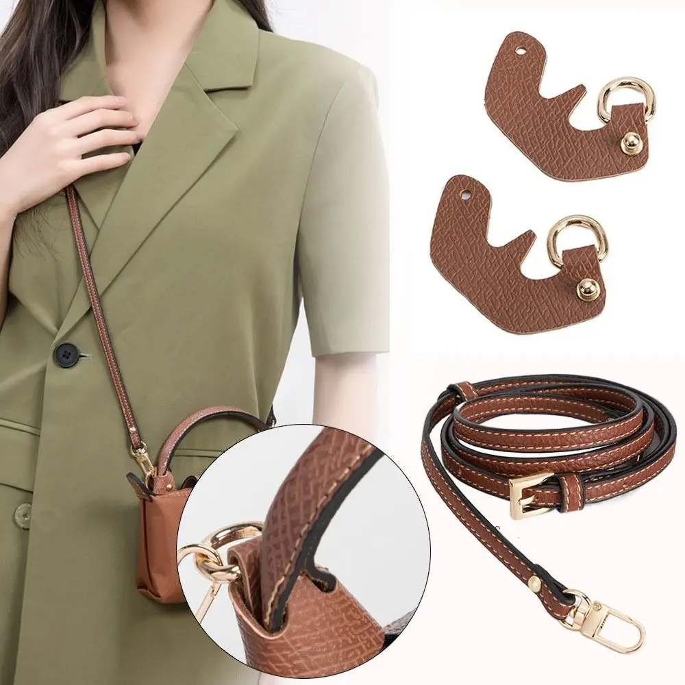

Transformation Conversion Genuine Leather Strap Crossbody Bags Accessories Hang Buckle Handbag Belts For Longchamp