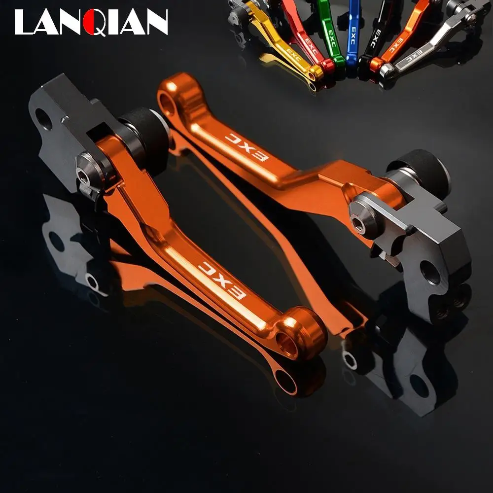 

Dirt Bike Pivot Lever Motorcycle Brake Clutch Lever For 125 EXC 200 250 300 EXC 400 450 EXC 500 530 EXC 2008-2018 CNC Parts