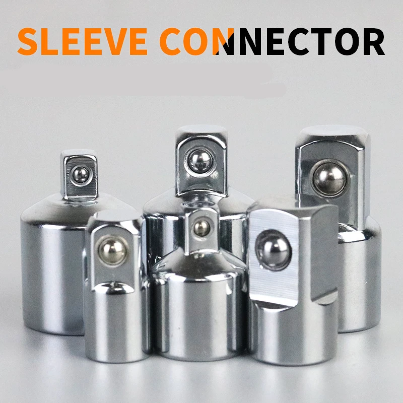 

Sleeve Adapter 1/2 3/8 1/4 Crossover Ratchet Wrench Accessory Impact Socket Adaptor CR-V Ratchet Wrench Socket Converter