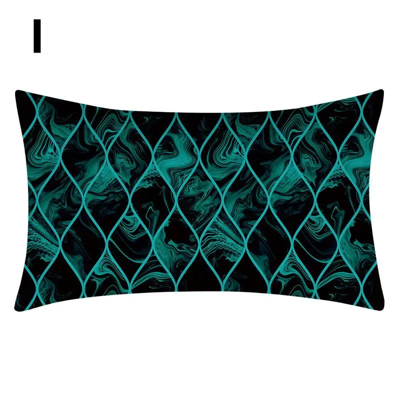 

Полиэстер велюр наволочка teal blue 30х50 см