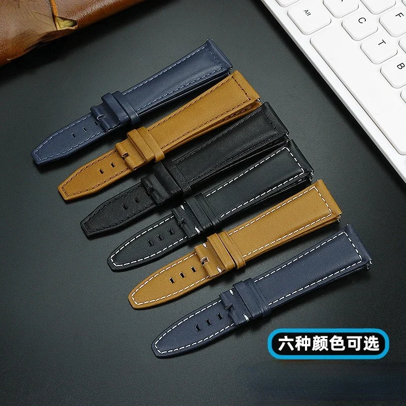 Ремешок для часов Longines pioneer Sports series L3.810/L3.820 стильный мужской кожаный браслет