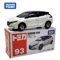 takara tomy tomica scale 163 nissan leaf 93 alloy diecast metal car model vehicle toys gifts collect ornaments