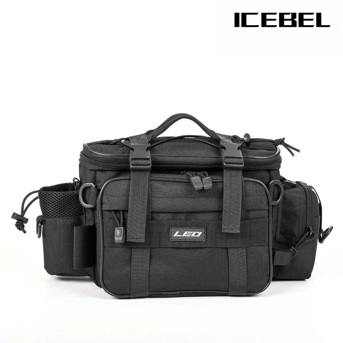 Фото Универсальный рюкзак для рыболовных снастей ICEBEL с приманкой и сумкой для хранения приманок и фотоспособлением, размер 41x17x20 см для использования на открытом воздухе №3