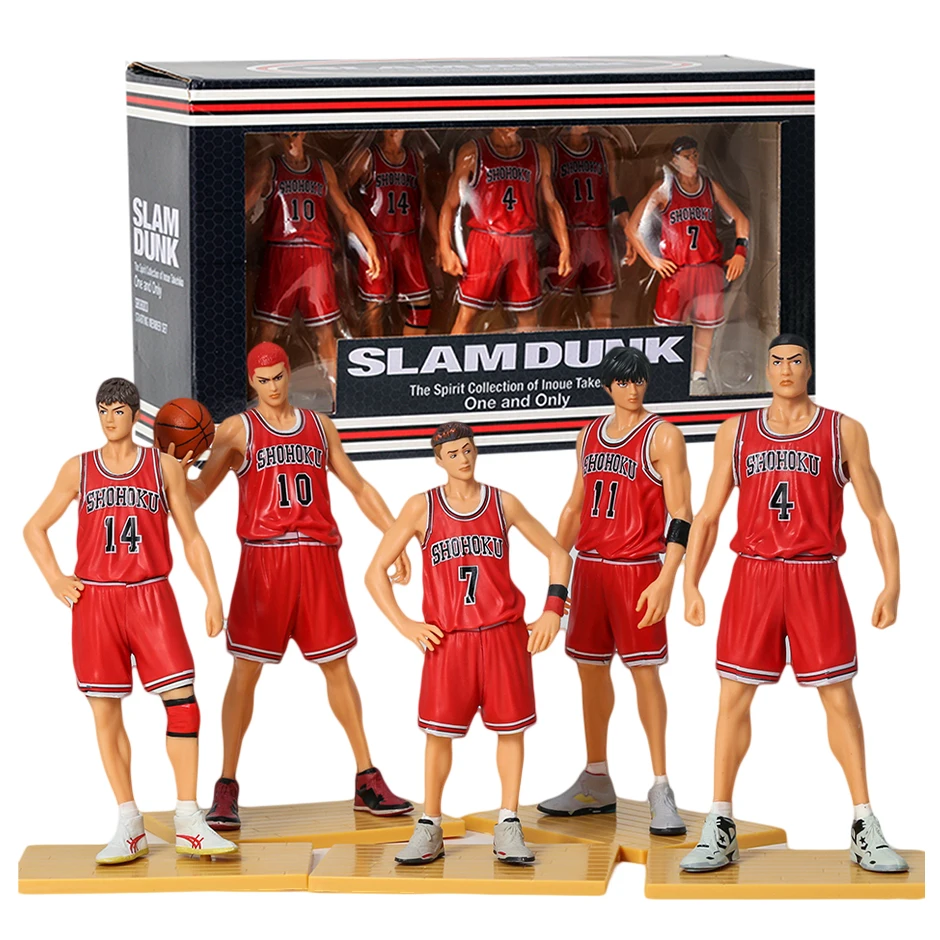 

Слэм Данк фильм SHOHOKU начальный элемент ПВХ Коллекция Фигурки Модели кукол игрушка набор