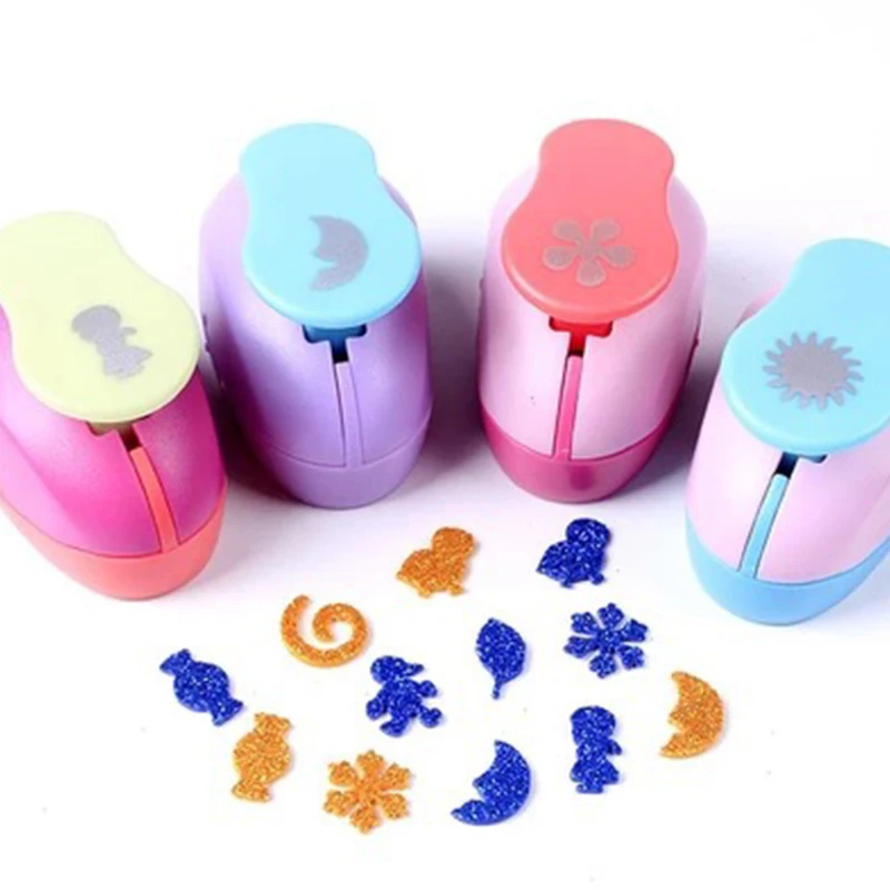 

1 PCS Kid Child Mini Printing Paper Hand Shaper Scrapbook Tags Cards Craft DIY Punch Cutter Tool