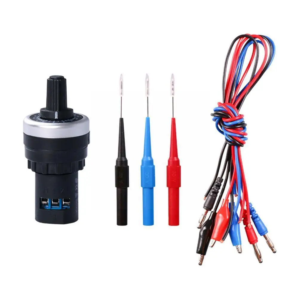 

Auto Car Signal Resistance Simulator Signal Analog Generator Sensor Analog Signal Resistance Tool R10K Generator Sensor Rep H1E8