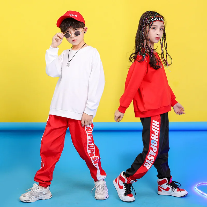 

in the Training of Sports Meeting, Children's Solid Color Suit, Children's Foreign Style Clothes, Hip-hop Class Clothes and