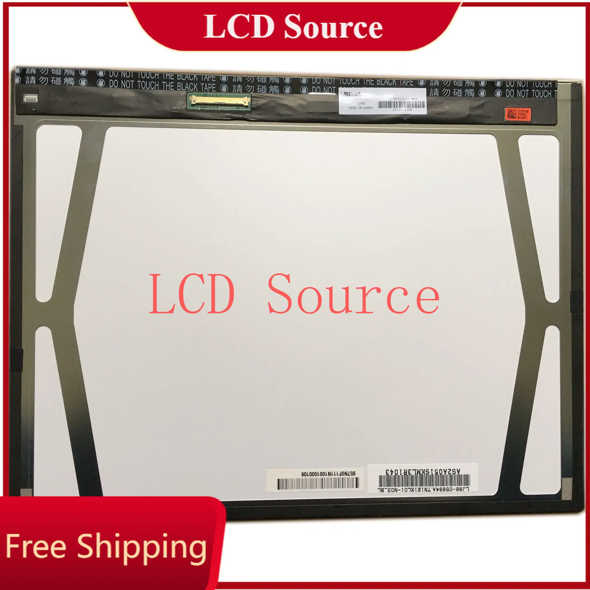 

LTN121XL01-N03 LTN121XL01 N03 12,1 дюймов 1024*768 панель ЖК-дисплея Новинка