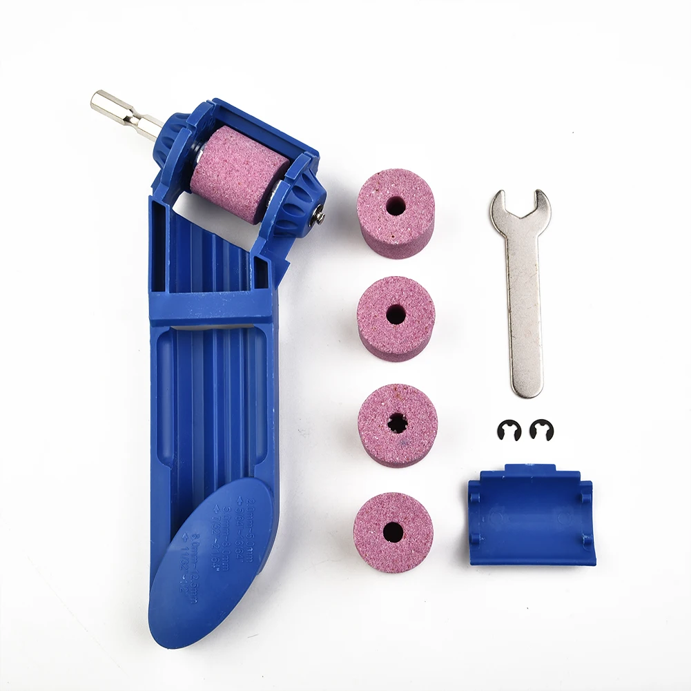 Портативный набор точилок для сверл с шлифовальным кругом гаечным ключом