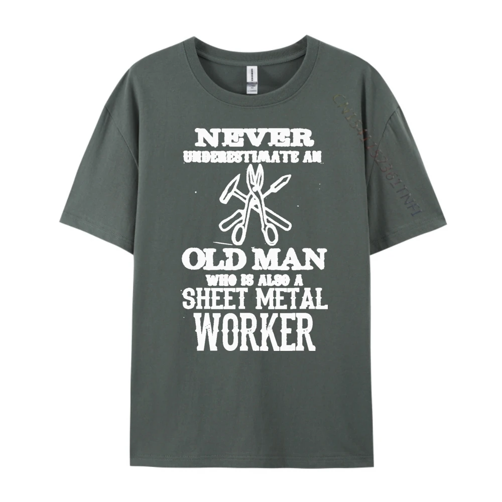 Фото Old Union Sheet Metal Worker Гордый Union Worker Футболки с 3d принтом Мужская мужская одежда Футболки для мужчин Классическая мужская футболка №4