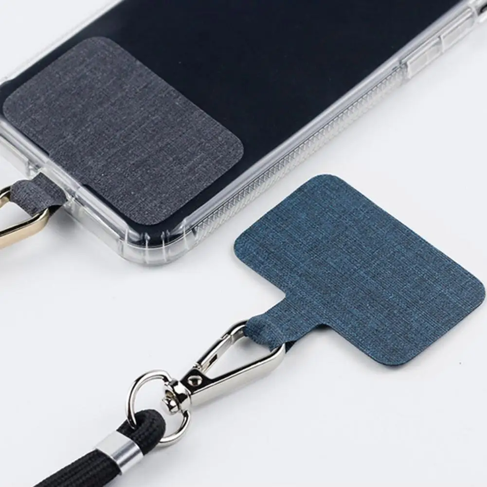 convenient universal fit smart phone lanyard replacement patch for travel free global shipping