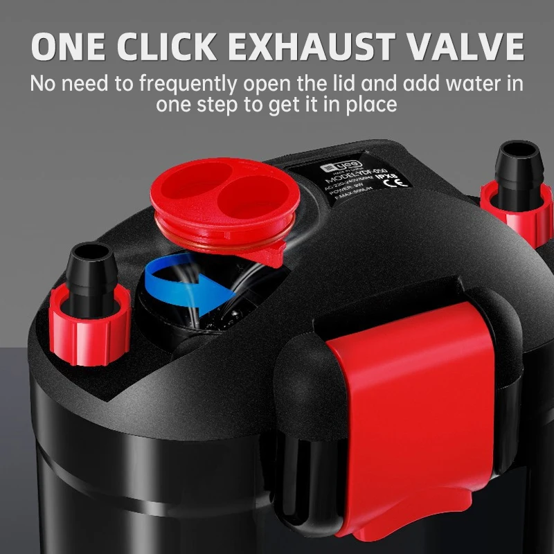 Внешний бесшумный фильтр для аквариума настенный с ведром маленький внешний