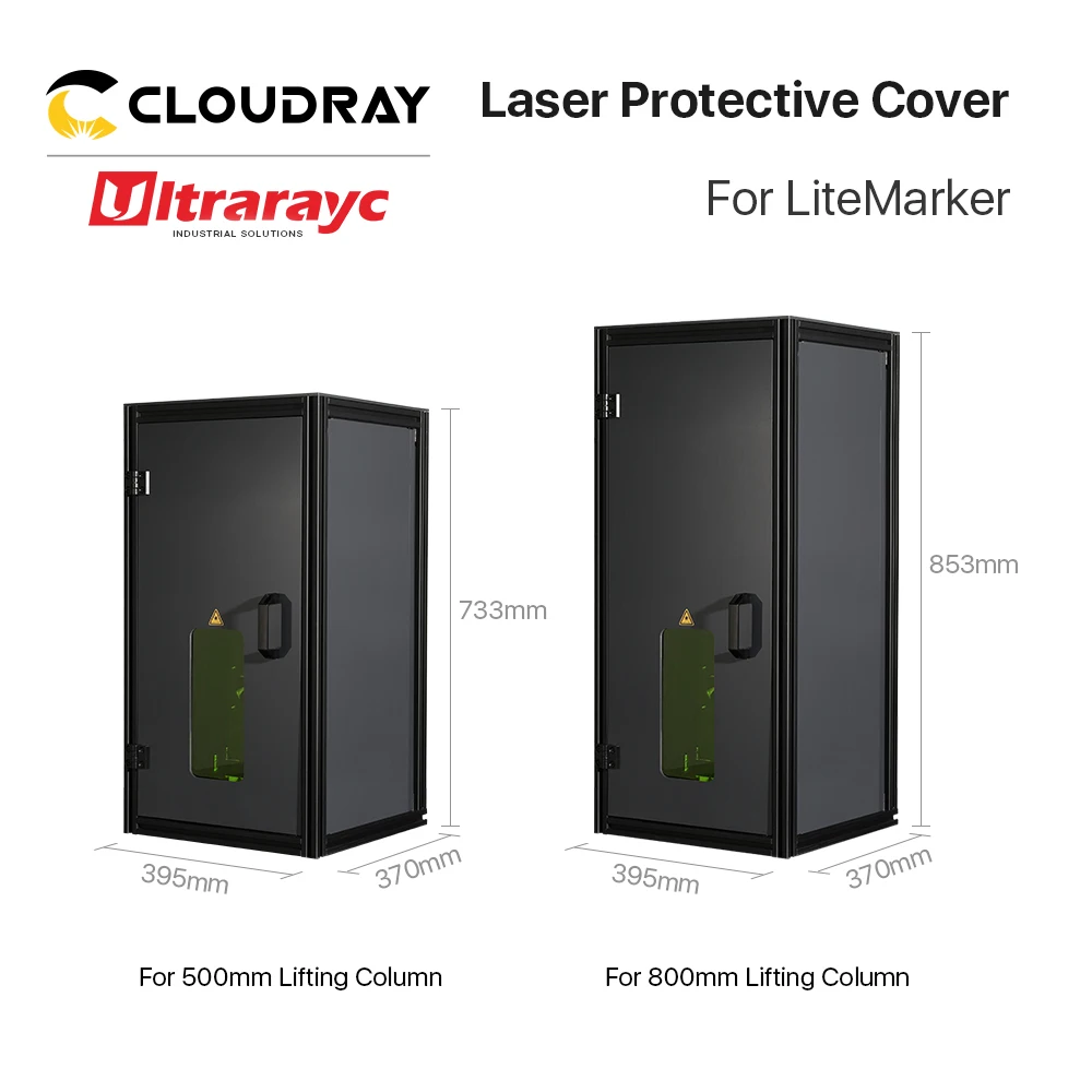 Ultrarayc Protective Cover For Lite Marker Laser Marking Machine Enclosure For 500/800 Lift LiteMarker Protect From Laser enlarge