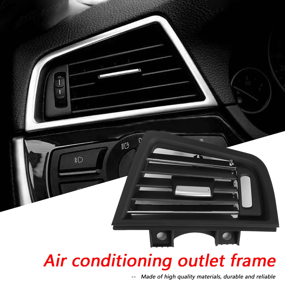 

Console Grill Dash AC Air Vent Fit Chromed Center Left Right Console Grill Dash AC Air Vent for BMW F10 11-17 RHD