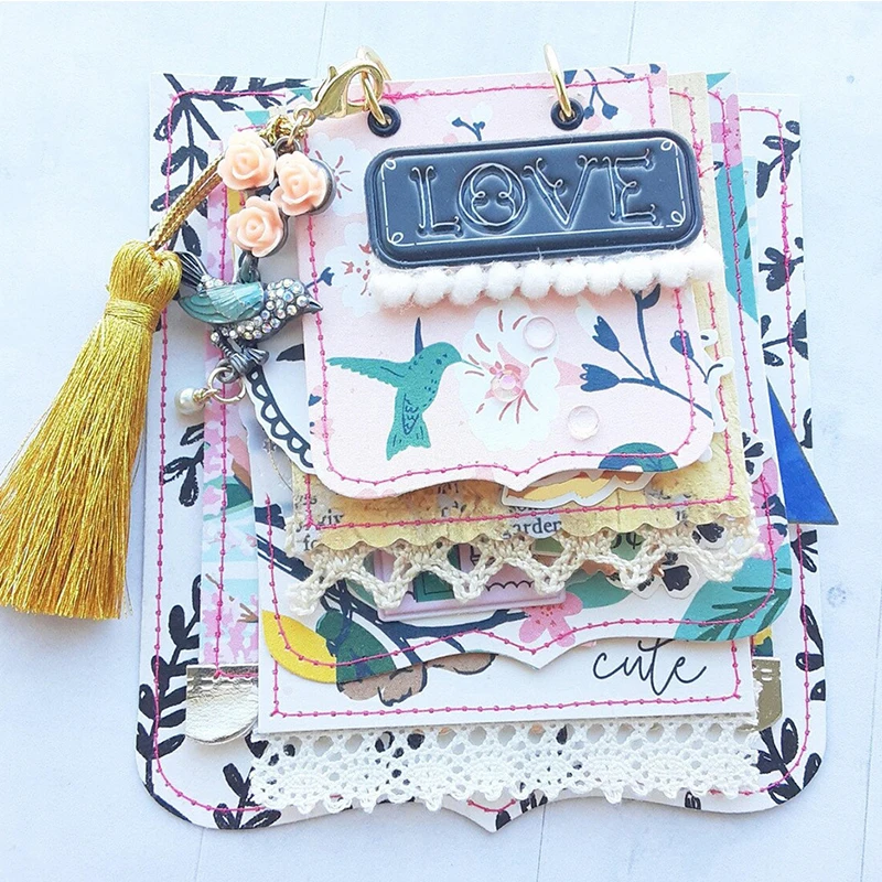 

Panalisacraft Large Pocket Envelope Metal Cutting Dies Stencils for DIY Scrapbooking/album Decorative Embossing DIY Paper Cards