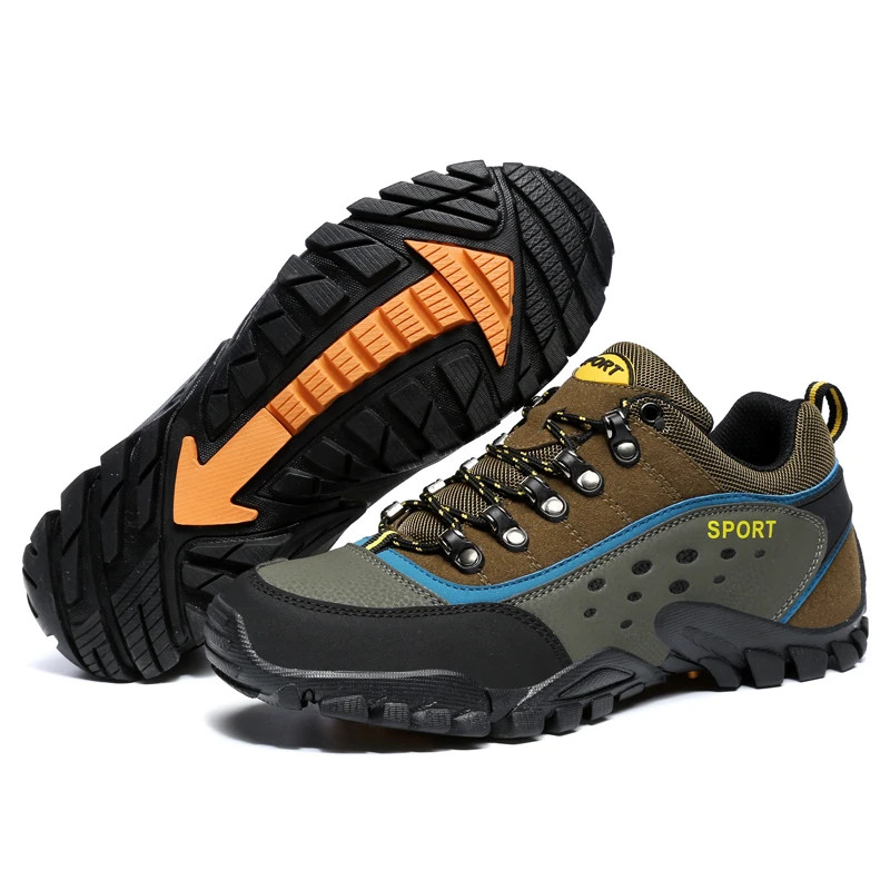 

Unisex Outdoor Mountain Climbing Shoes for Male Anti-slippery Hill Walking Hunting Hiking Climbing Training Women Sports Shoes