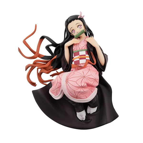 

6cm Demon Slayer Anime Figure G.E.M. Series Kamado Nezuko Figure Palm Size Nezuko Action Figure Kimetsu no Yaiba Figurine Toys