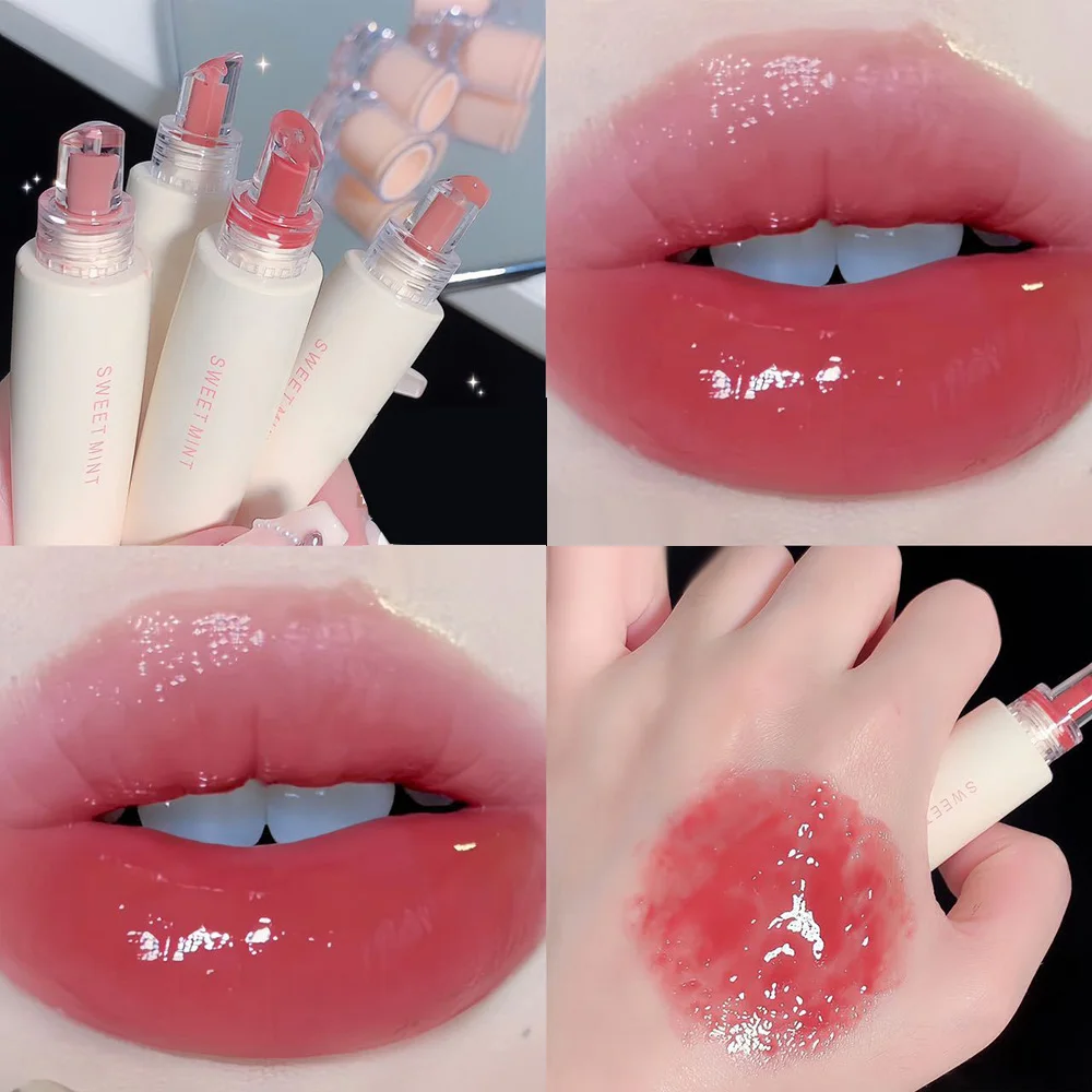 

Sexy Mirror Lip Glaze High Gloss Moisturizing Sexy Red Lip Tint Lipstick Makeup Long Lasting Lipgloss Korean Cosmetic