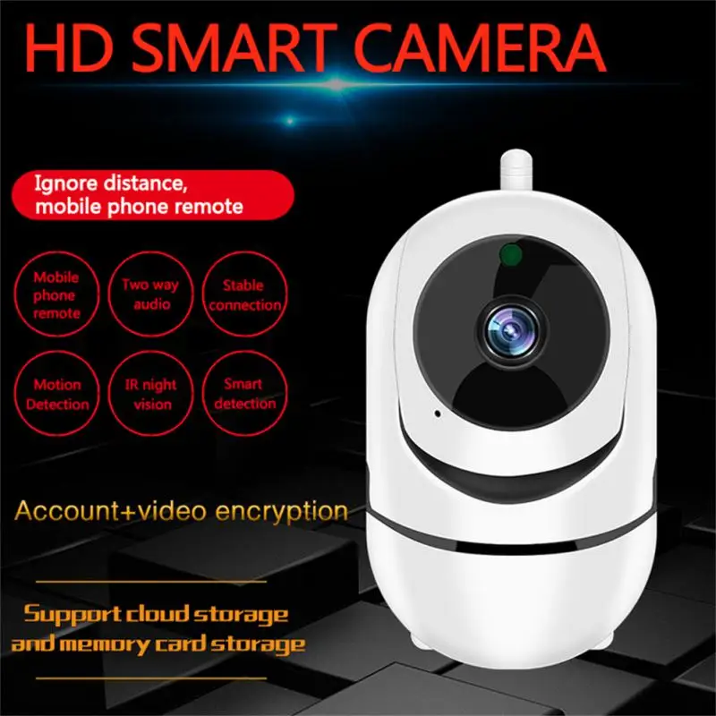 

720P Night Vision Surveillance Camera HD Smart Home Wireless Security CCTV IP IR Camera WiFi PTZ Motion Detect Baby Monitor