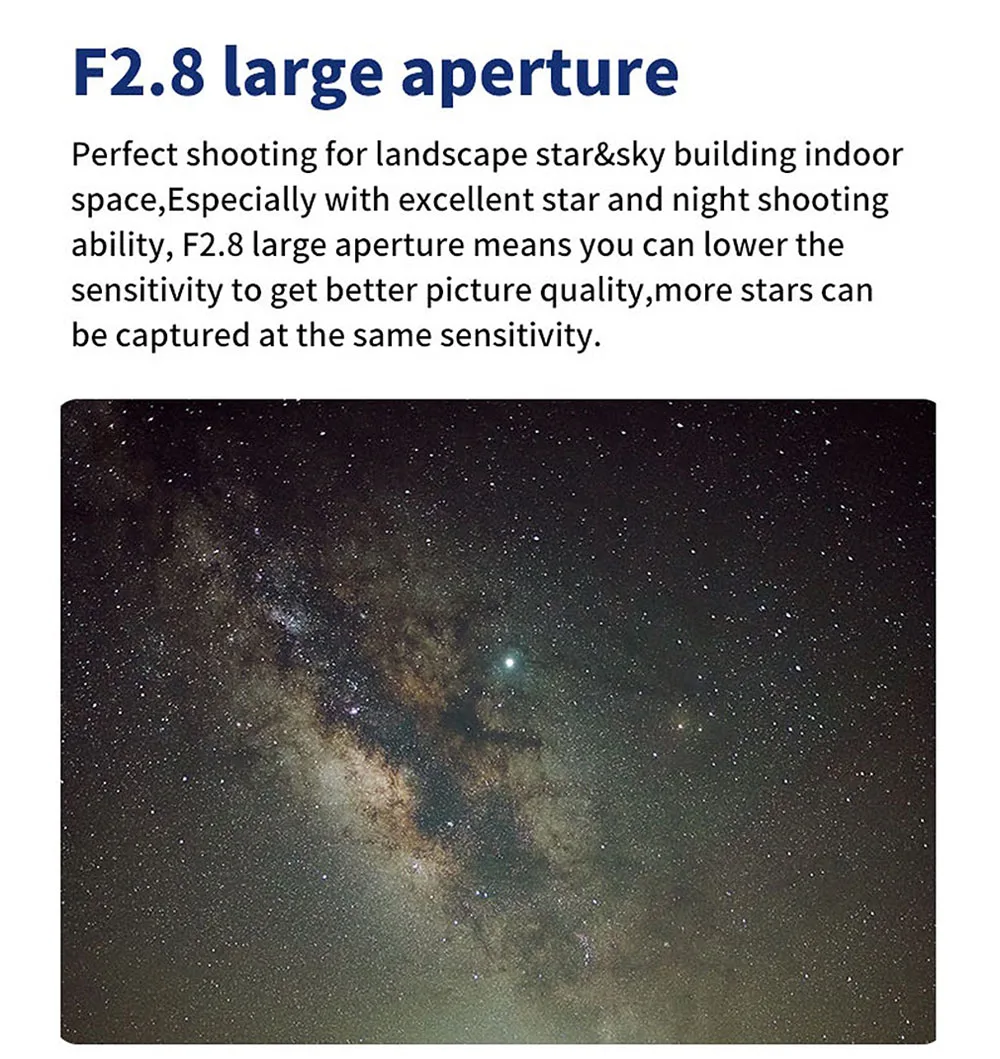 Фото Ультраширокоугольный объектив Meike 7,5 мм F2.8 APS-C с ручным управлением «рыбий глаз» для Fujifilm X Mount/Sony E Mount A6300 A7 A7SII A7SIII A9 A7C №3