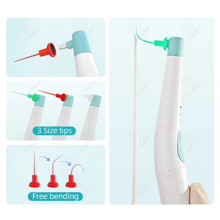 Фото Ультразвуковой ирригатор для корневых каналов RIXI Dental Endo Activator с 3 насадками-активаторами, беспроводной, для лечения корневых каналов №5