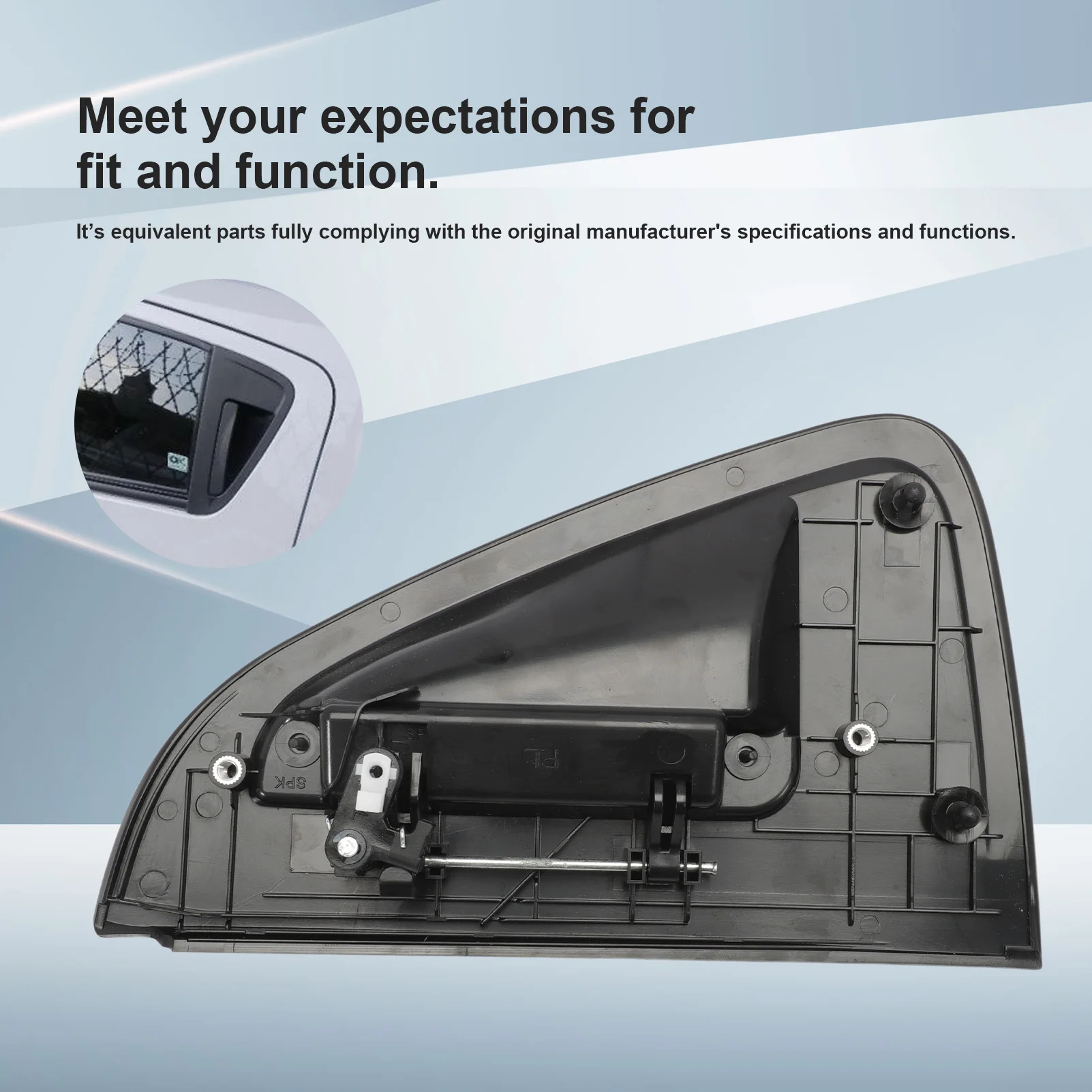 Комплект Внешних Дверных Ручек Chevrolet Spark Левый/правый Внешний Задний Для