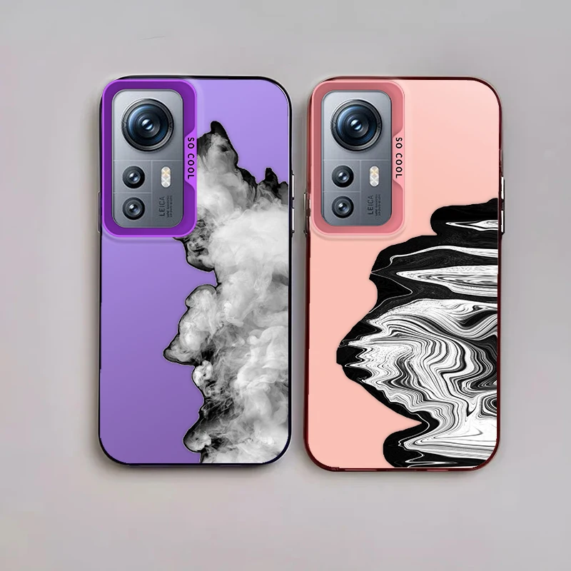 Картина маслом медленный поток красивый для Redmi Note 13 12S 11S 10Lite Pro Max Plus 4G Модный