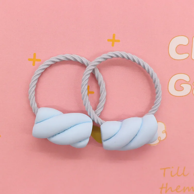 2 шт./компл. лидер продаж резиновые украшения для волос с радужной звездой и