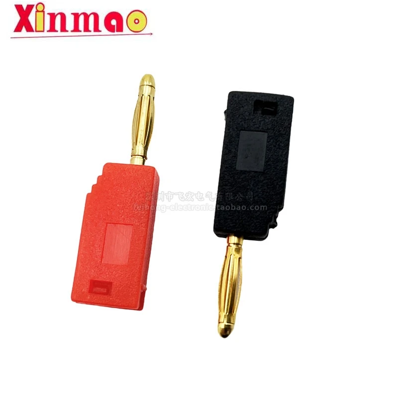 

2pcs 2mm superimposable banana plug lamp with 2mm jack at the tail. PE plastic shell can be disassembled flexibly