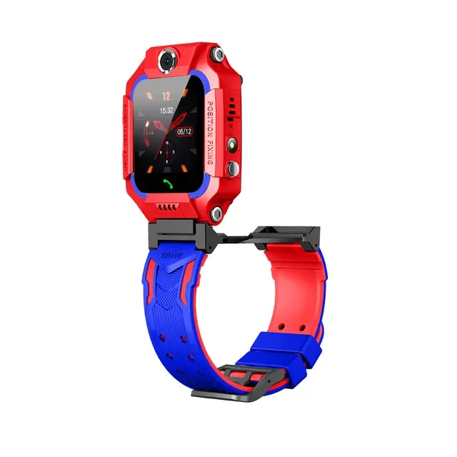 

Smart Watch 2021 Dual Cameras Voice Chat SOS LBS GPS Kids Smartwatch For Boys Girls With SIM Card 360 Rotated