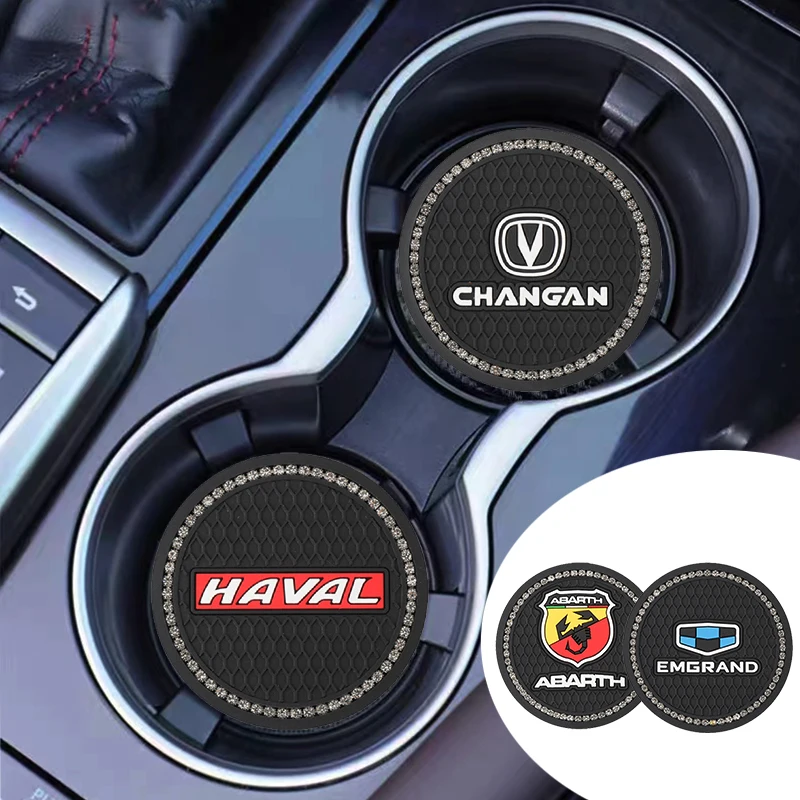 

1pcs Car Cup Holder Coaster Non Slip Pad Decoration for Subaru Forester Xv Impreza Wrx Sti 2010 Outback Legacy Accessories