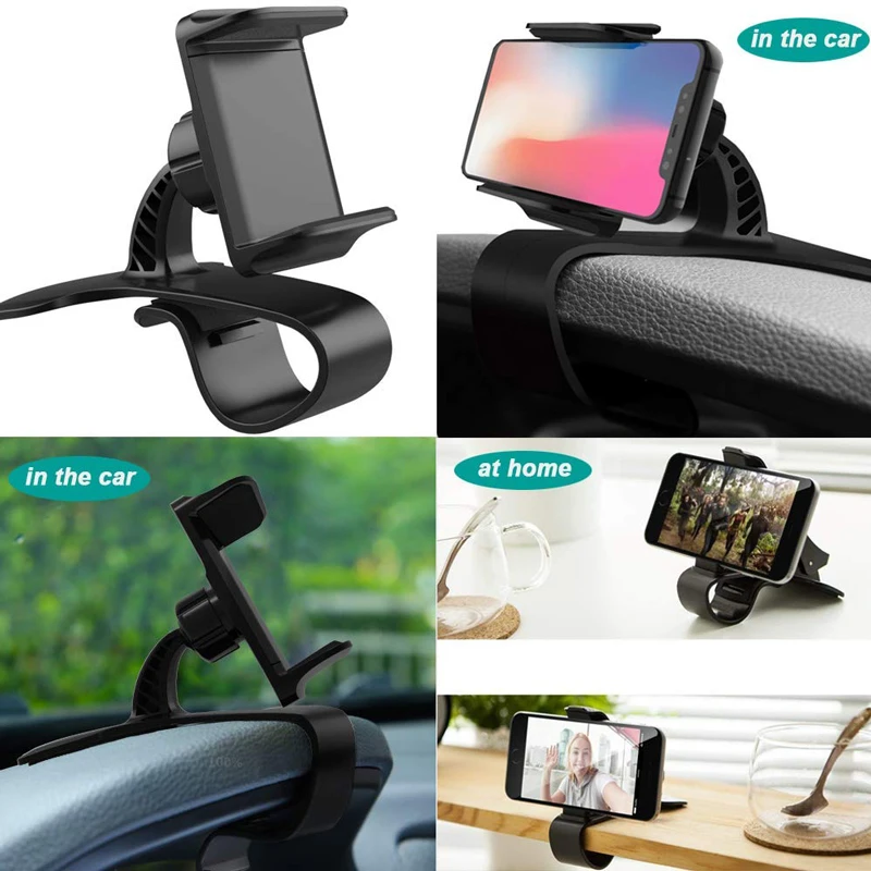 XMXCZKJ Car Holder For Phone Dashboard Clip Mount Mobile Cell Stand Smartphone GPS Support For iPhone 11 Pro Max Xs Xiaomi