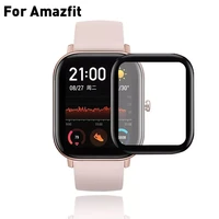gts full coverage soft protective film cover for amazfit gts 2e gts 2 mini gts 3 gts3 screen protector accessories not glass