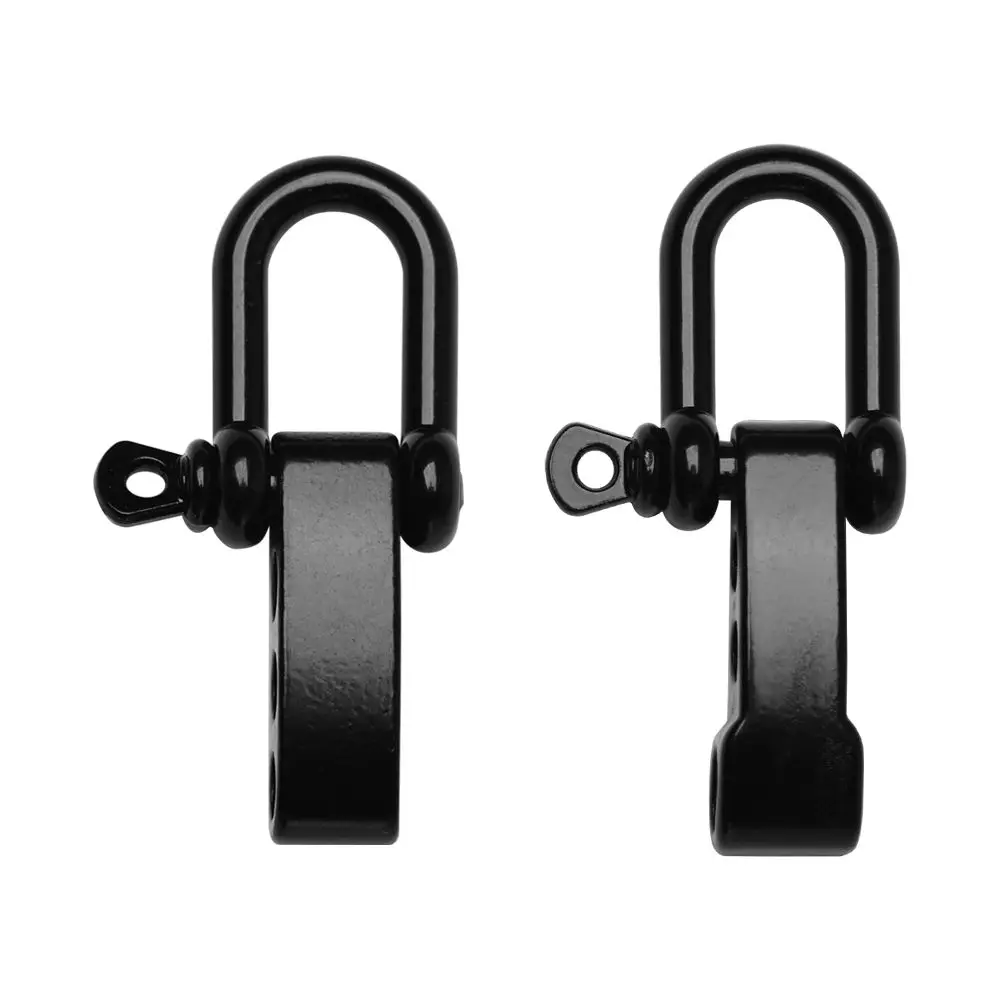

1/2pcs Stainless Steel Black U Anchor Shackle Screw Pin Paracord Bracelet Buckle Outdoor Survival Rope Paracords Fittings