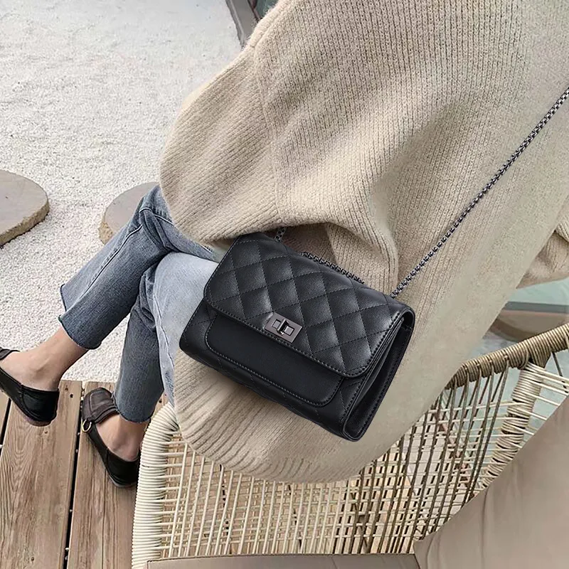 Женская Роскошная сумка через плечо Jamhoo элегантная модные сумки на цепочке и