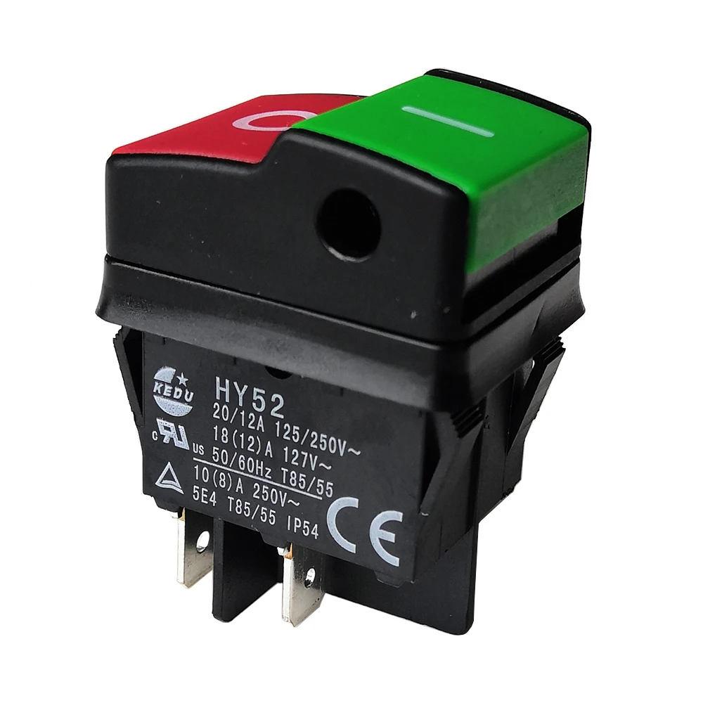 

1 шт., кнопка на Φ Switch 125 / 250V 20 / 12A 5E4 AC (AC)