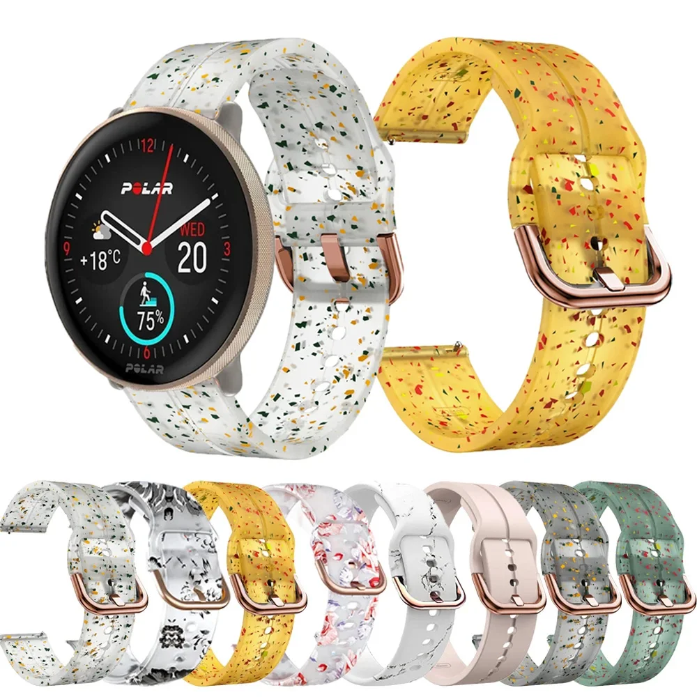 Ремешок силиконовый 20 мм для смарт-часов Garmin Vivoactive 3 /Forerunner55 158 245 645 подарок SQ Venu2 Plus