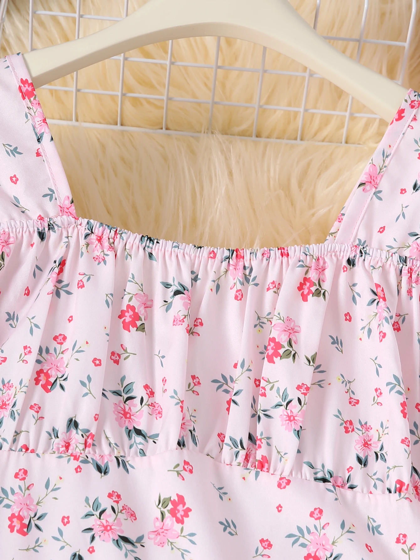 Летнее Платье С Цветочным Принтом Для Девочек