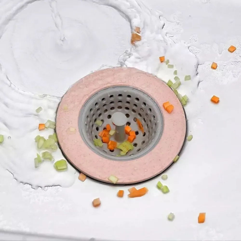 Аксессуары для дренажа ванной комнаты фильтр раковина канализация Силиконовая