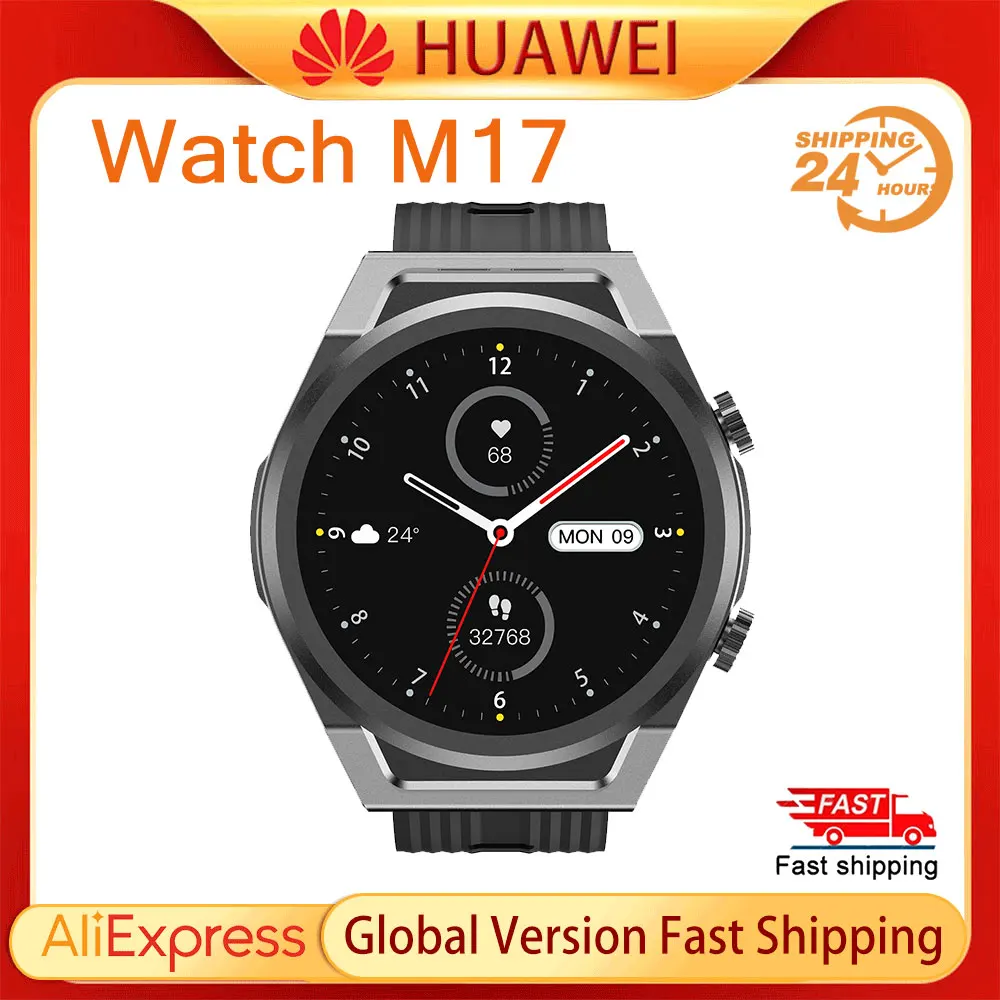 

2023 New Huawei WATCH M17 Smart Watch Sleeping Heart Rate Monitoring Fitness Tracker Original Waterproof Mens Sports Smart Watch