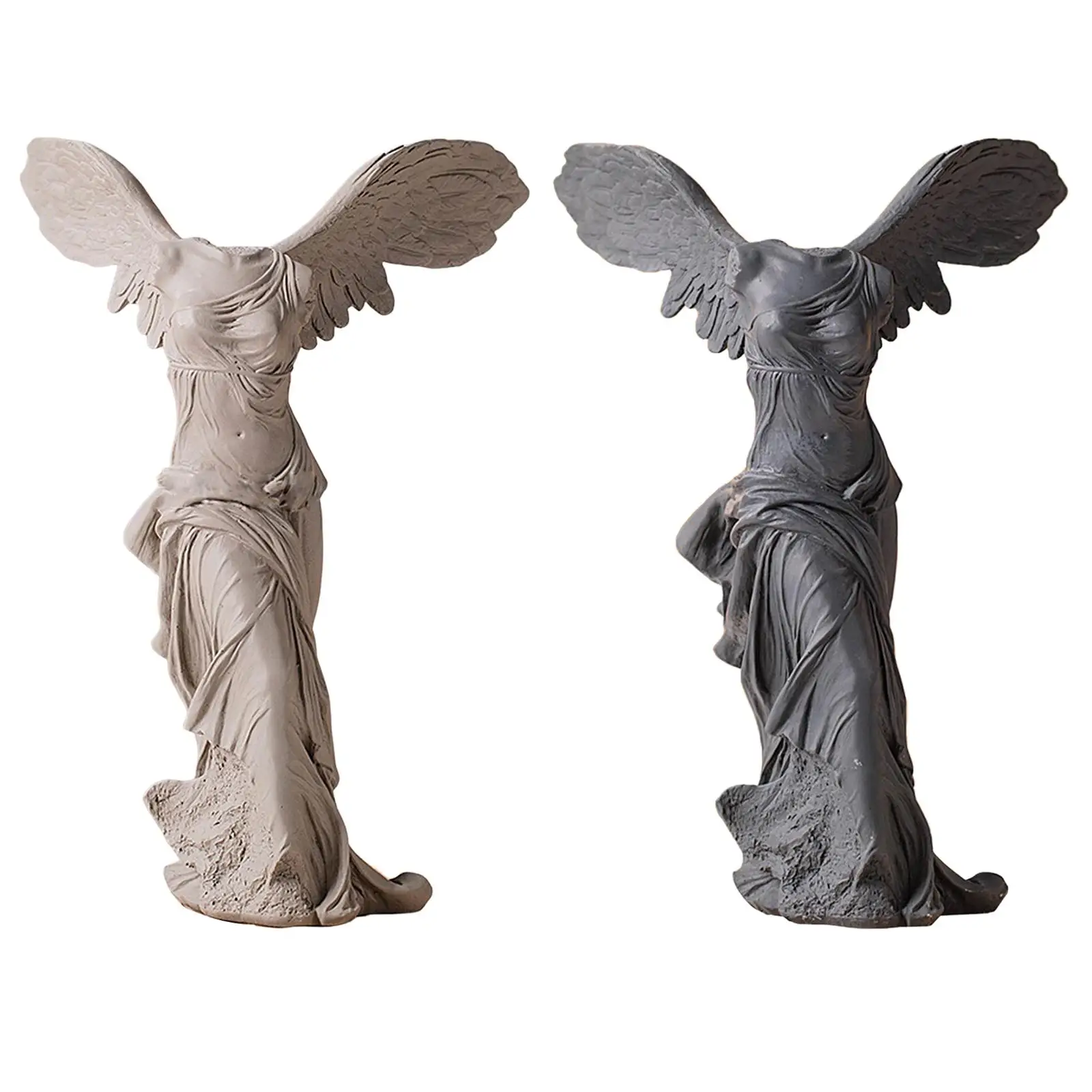 

Ancient Winged of Samothrace Statue Roman Greek Goddess Resin Collectible for Home Decoration Desktop Room Office