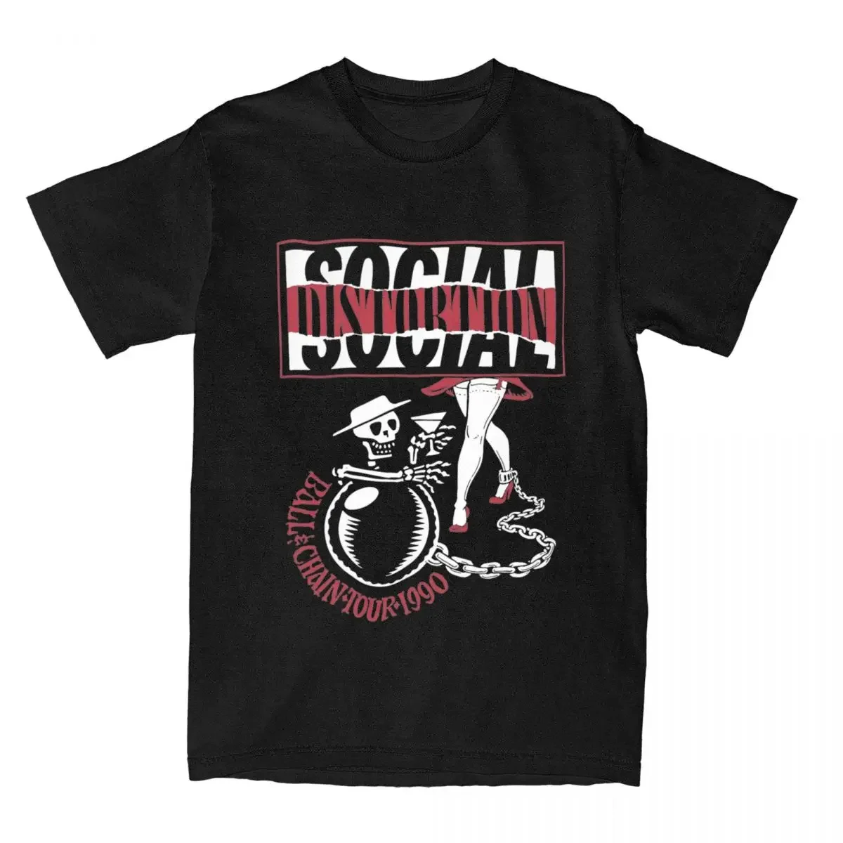 Мужская и женская футболка с коротким рукавом круглым вырезом