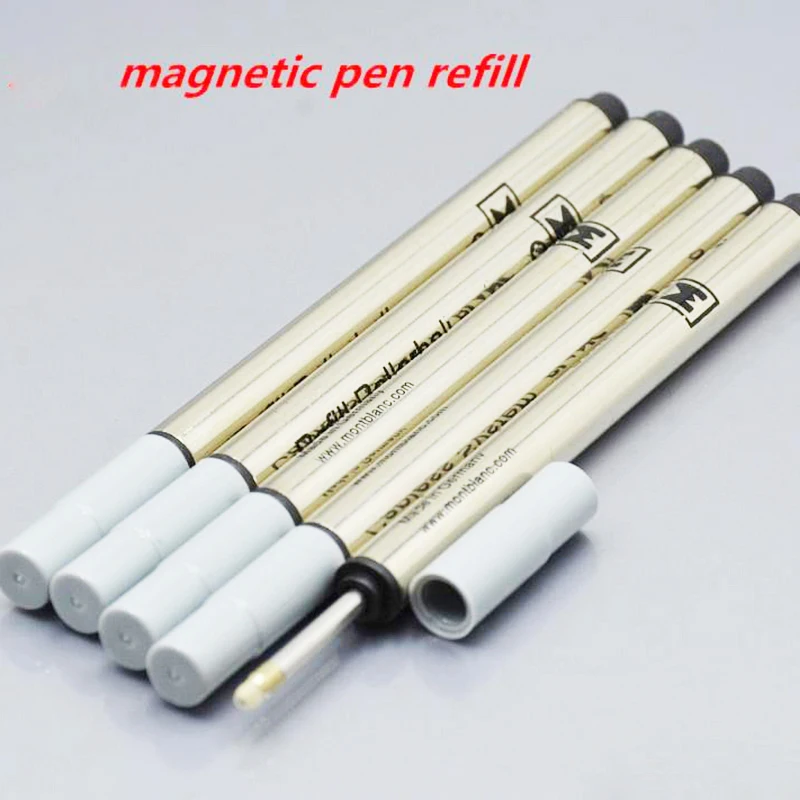 

Promotion Luxury MB Black Refill For Magnetic Roller Ball Pen School Office Stationery Writing Smooth Accessories