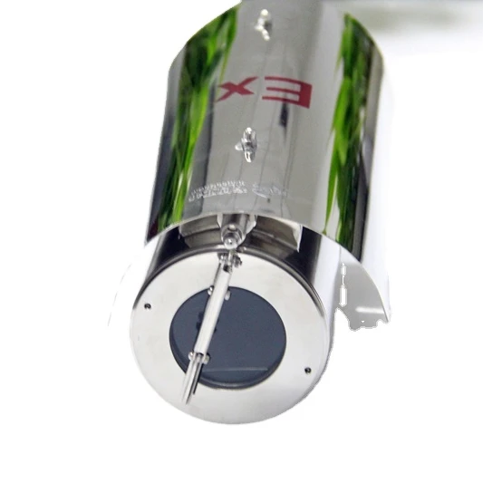 304L IP68 корпус камеры из нержавеющей стали взрывозащищенный с стеклоочистителем