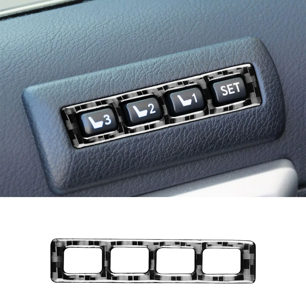 

Seat Adjustment Panel Decoration Cover Trim Sticker Decal for Lexus CT 2011 2012 2013 2014 2015 2016 2017 Car Accessories